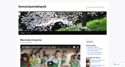 Desktop Screenshot of lesmusiquesdelapub.com